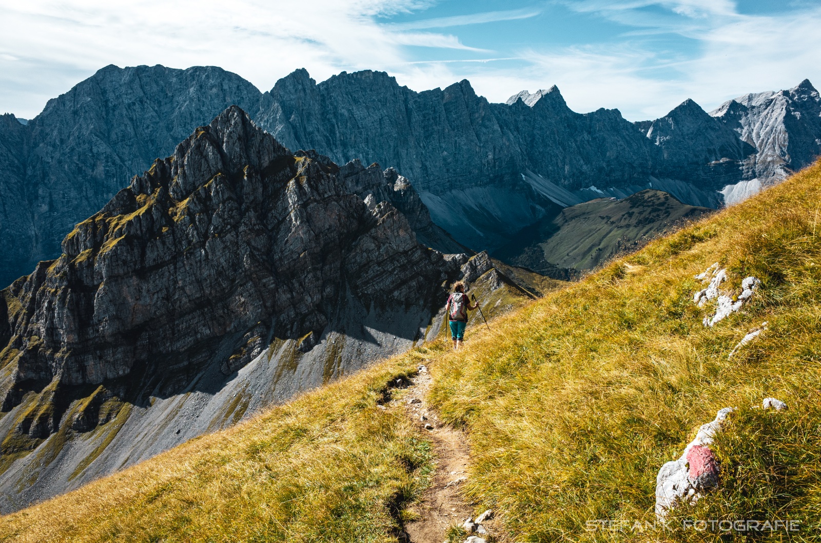 Gumpenspitze vor den Laliderer Wänden